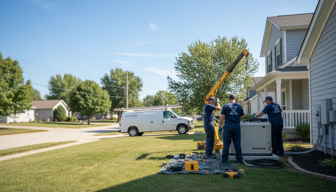 Generator Installation in Auburn, NE near me